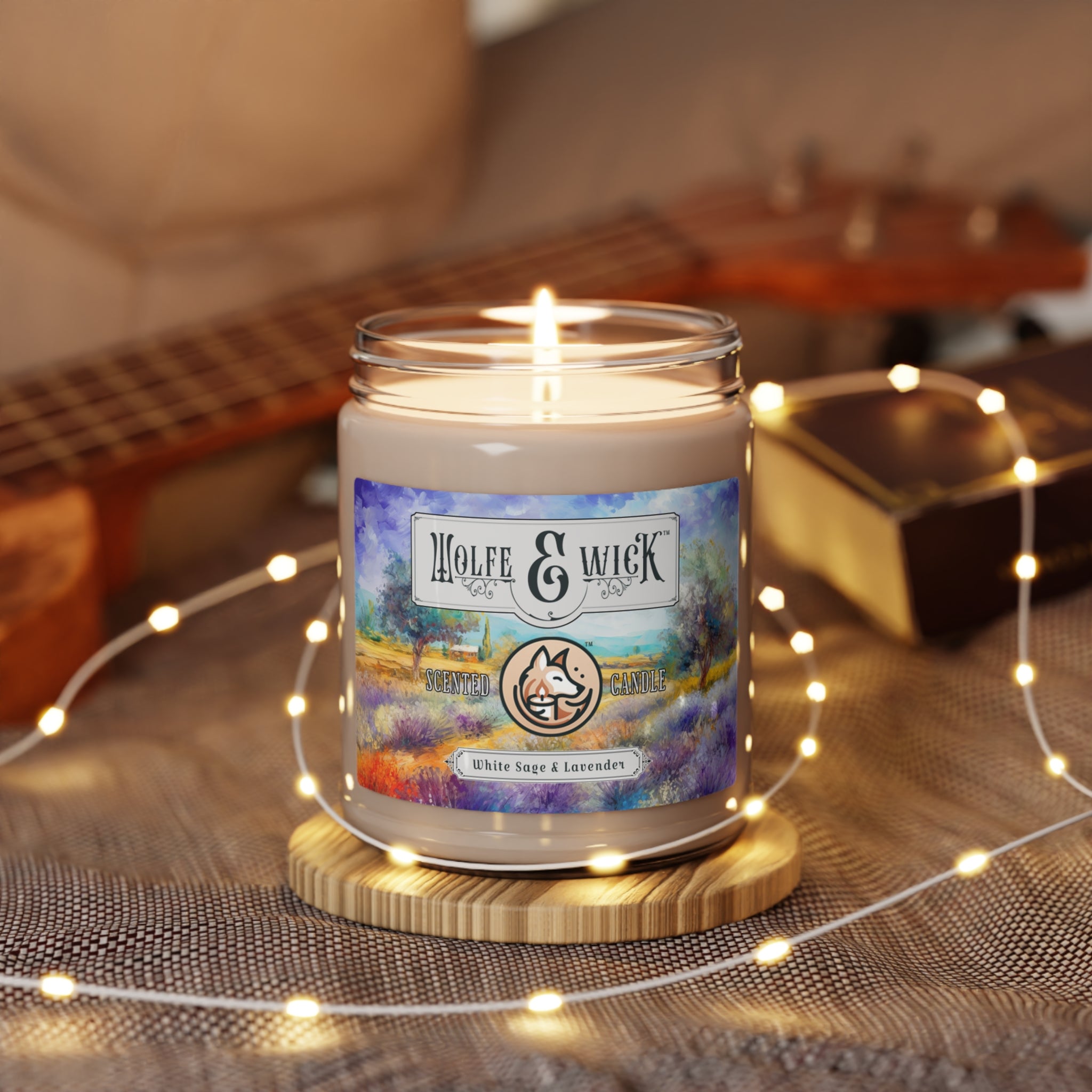 White Sage + Lavender - Adventure Aromas Scented Soy Candle