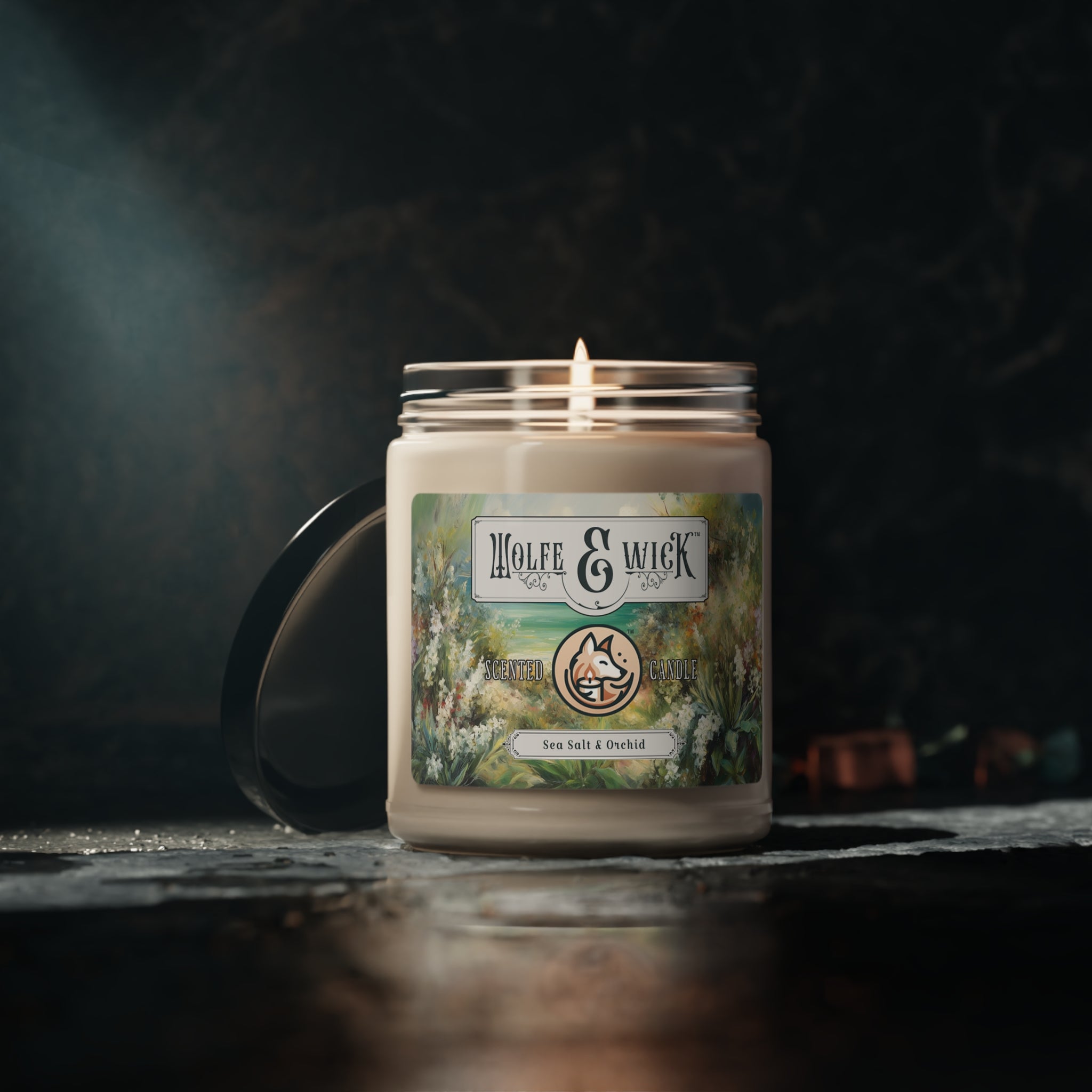 Sea Salt + Orchid - Adventure Aromas Scented Candle
