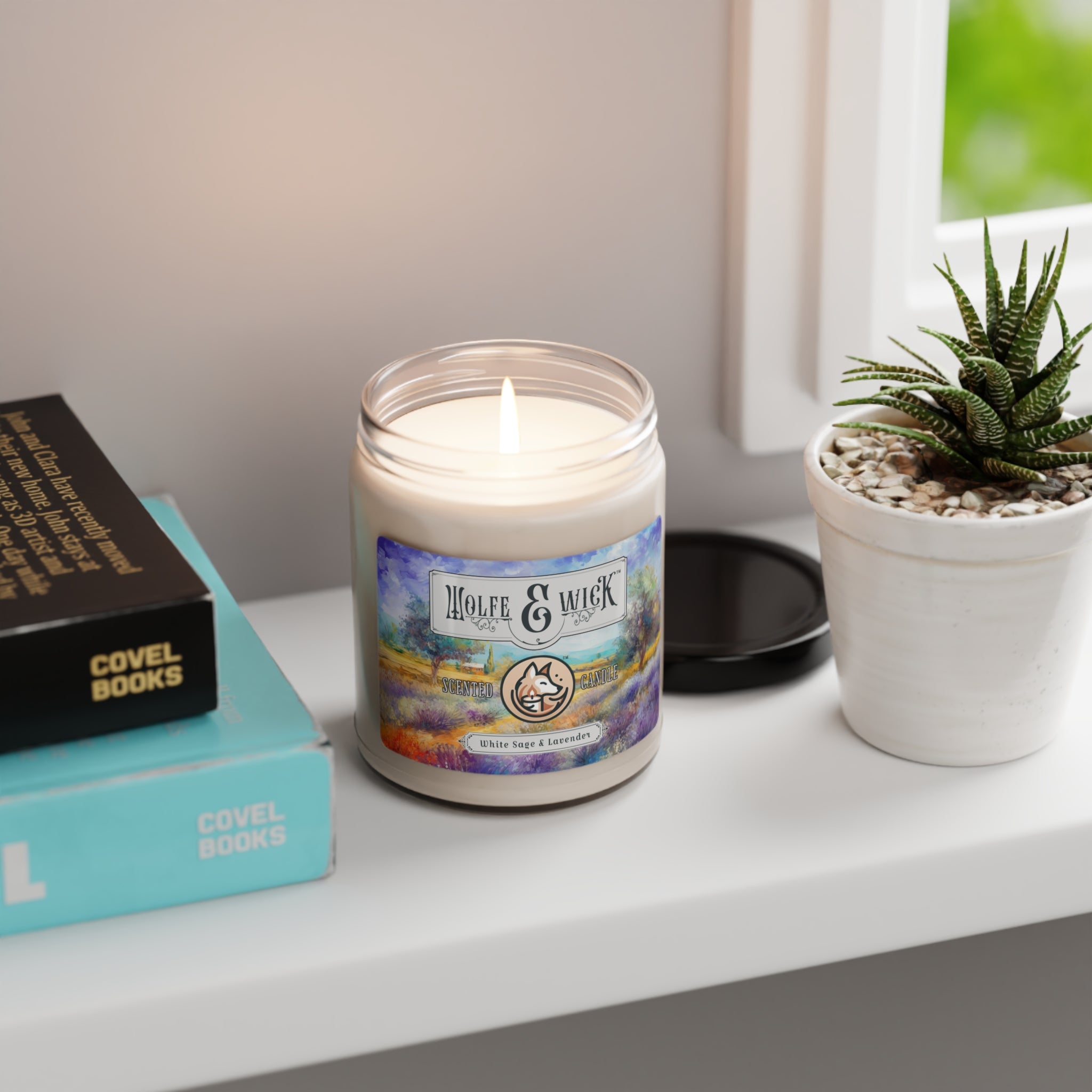 White Sage + Lavender - Adventure Aromas Scented Soy Candle